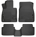 Picture of Husky Liners WeatherBeater 14 Mazda 3 Hatch&Sedan Front & Second Row Black Floor Liners