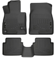 Picture of Husky Liners WeatherBeater 14 Mazda 3 Hatch&Sedan Front & Second Row Black Floor Liners