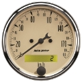 Picture of Autometer 3-1-8in 0-190km-h Antique Beige Elec- Programmable Speedometer