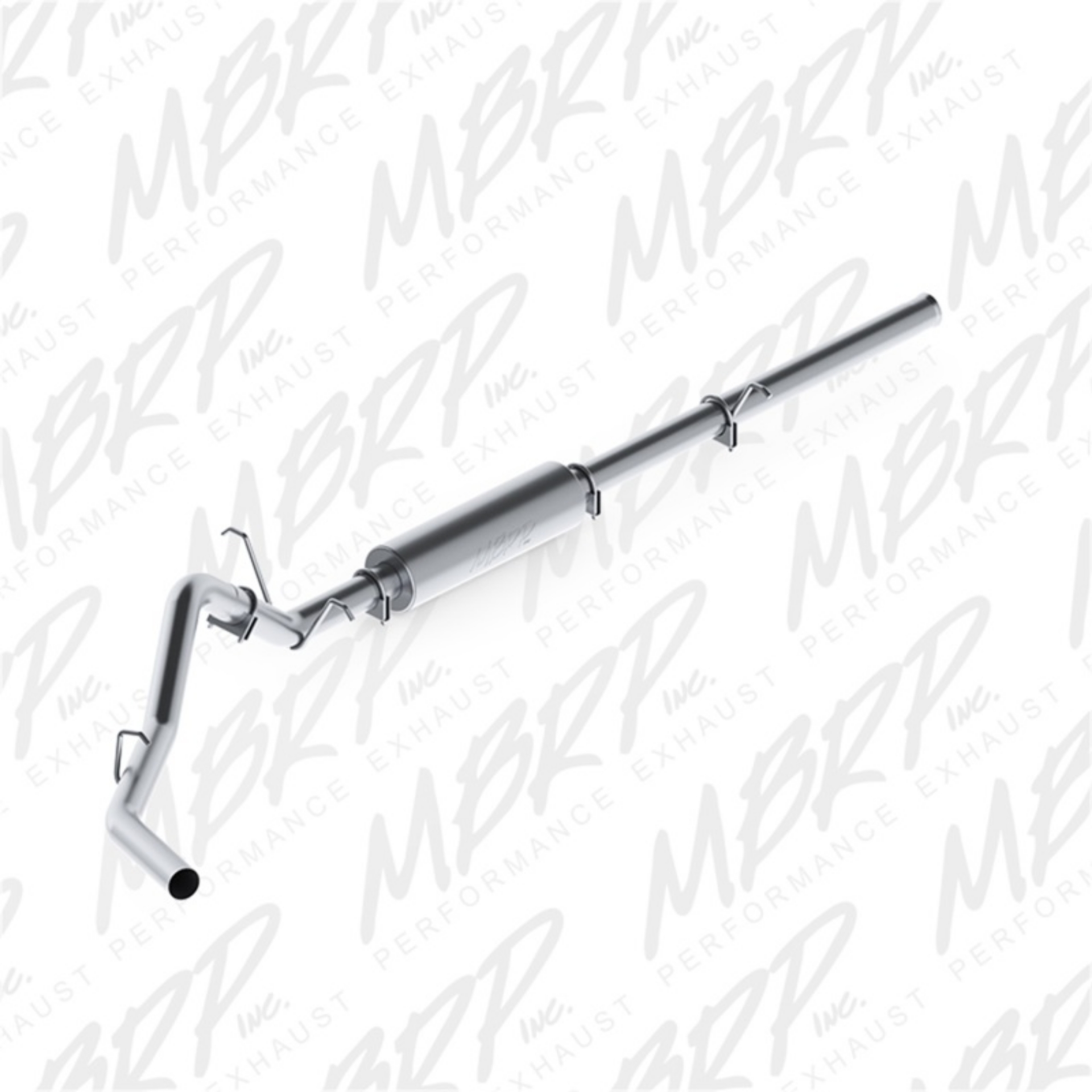 Picture of MBRP 2009-2013 Chev-GMC 1500 4-8-5-3L excl 8ft bed Cat Back Single Side AL P Series Exhaust