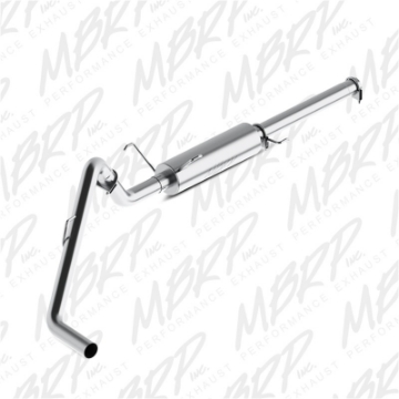 Picture of MBRP 2004-2005 Dodge Ram Hemi 1500 5-7L SC-CC-SB Cat Back Single Side AL P Series Exhaust