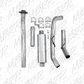 Picture of MBRP 2011-2014 Ford F150 V6 EcoBoost 3in Cat Back Single Side AL P Series Exhaust