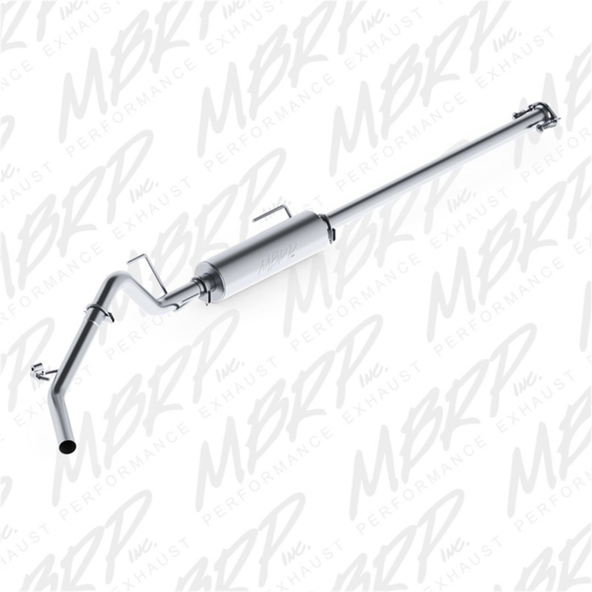 Picture of MBRP 2005-2013 Toyota  Tacoma 4-0L EC-CC Cat Back Single Exit AL P Series Exhaust