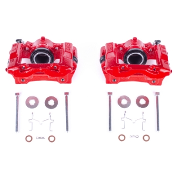 Picture of Power Stop 2006 Lexus GS300 Rear Red Calipers w-Brackets - Pair