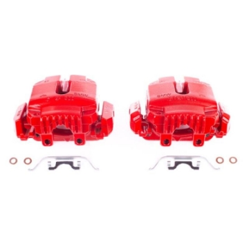 Picture of Power Stop 2006 BMW 325i Front Red Calipers w-Brackets - Pair