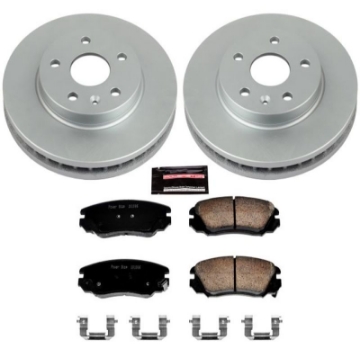 Picture of Power Stop 11-16 Buick LaCrosse Front Z17 Evolution Geomet Coated Brake Kit