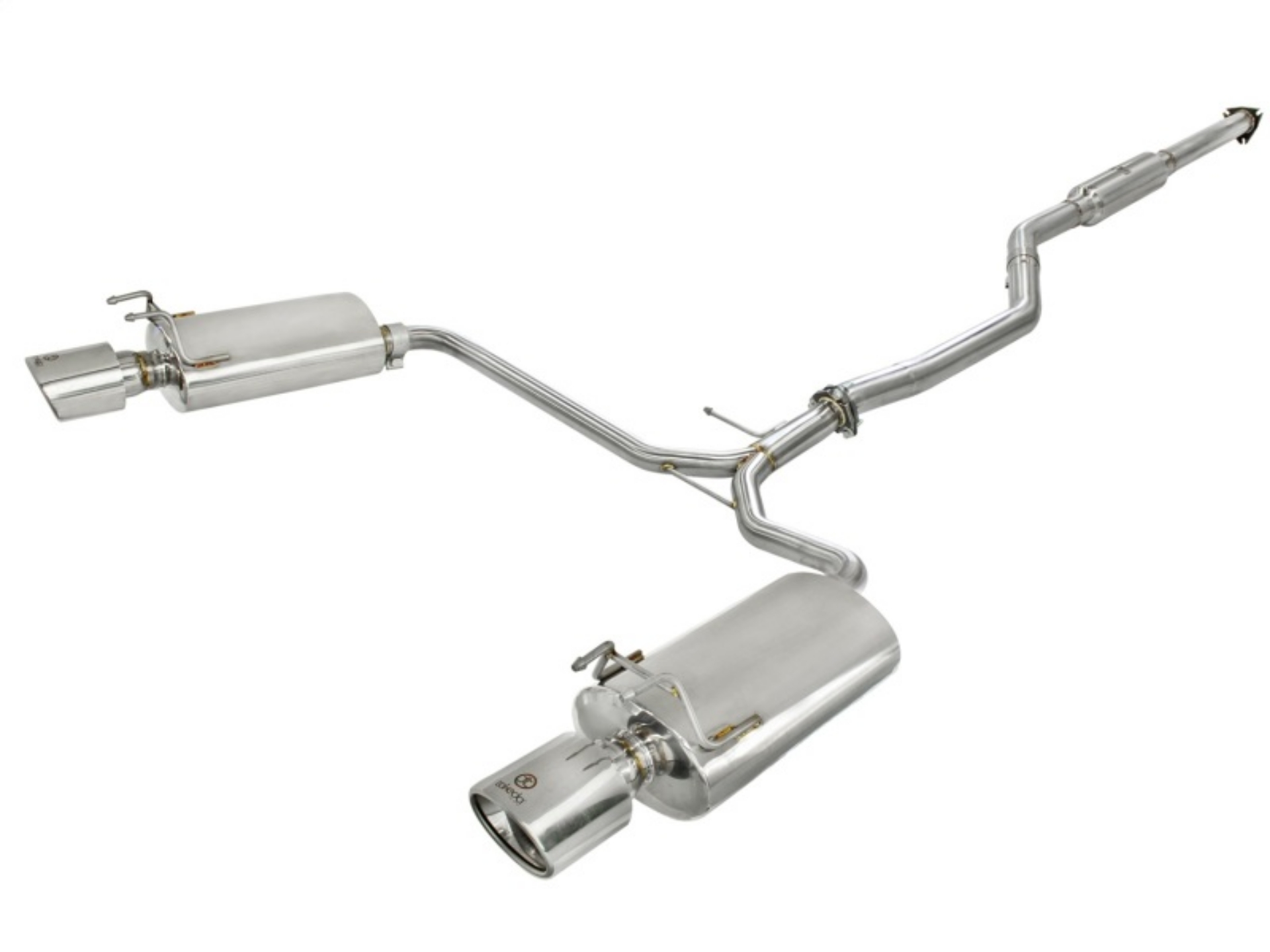 Picture of aFe Takeda Exhaust Cat-Back 13-14 Honda Accord Coupe EX-L V6 3-5L 304SS