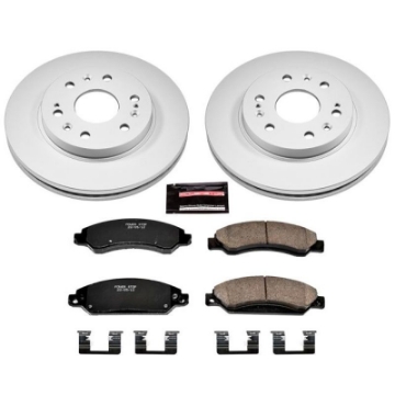 Picture of Power Stop 07-08 Cadillac Escalade Front Z17 Evolution Geomet Coated Brake Kit