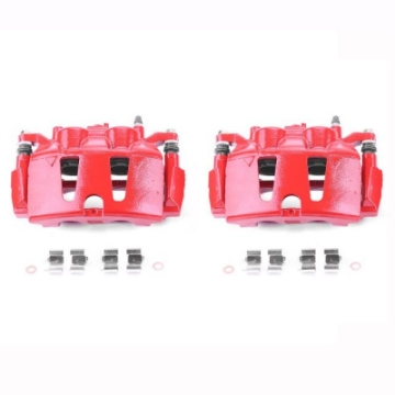 Picture of Power Stop 2017 Chrysler Pacifica Front Red Calipers w-Brackets - Pair