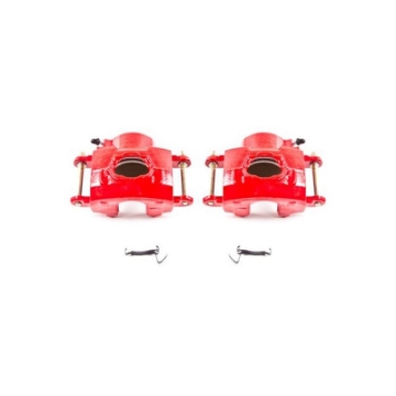 Picture of Power Stop 94-96 Chevrolet Impala Front Red Calipers w-o Brackets - Pair