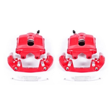 Picture of Power Stop 92-98 BMW 318i Front Red Calipers w-Brackets - Pair