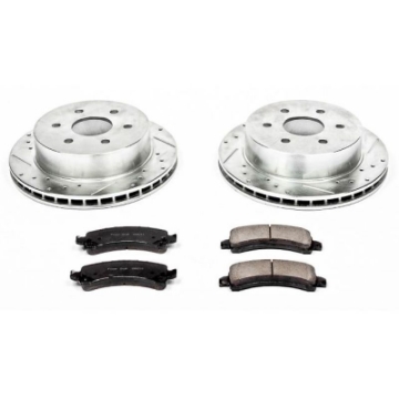 Picture of Power Stop 03-05 Chevrolet Express 2500 Rear Z23 Evolution Sport Brake Kit