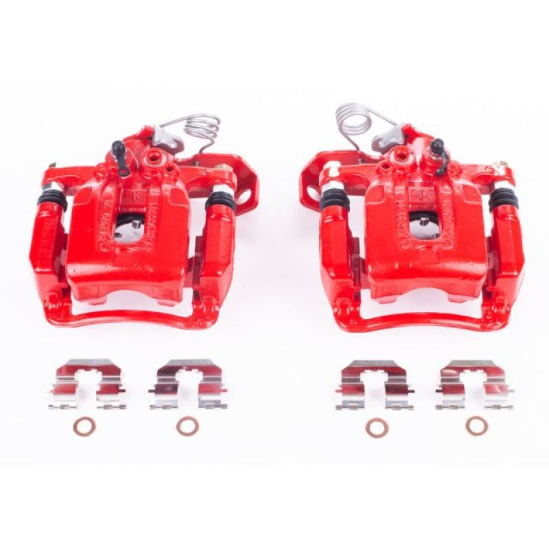 Picture of Power Stop 11-16 Hyundai Elantra Rear Red Calipers w-Brackets - Pair