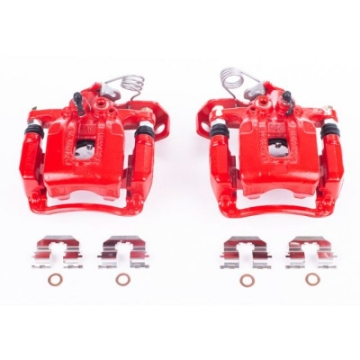 Picture of Power Stop 11-16 Hyundai Elantra Rear Red Calipers w-Brackets - Pair