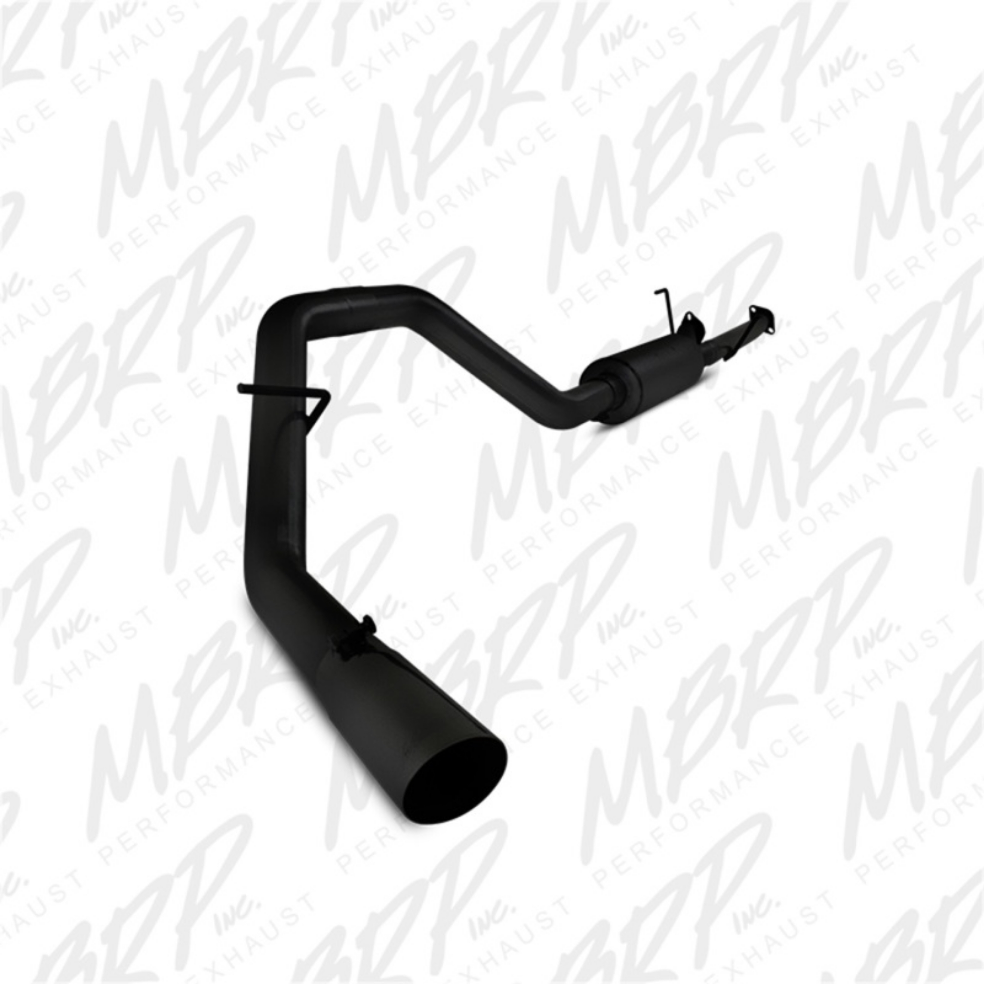 Picture of MBRP 2009-2014 Toyota Tundra 5-7L EC-Std- & SB-CC-SB 3in Cat-Back Single Side AL - Black