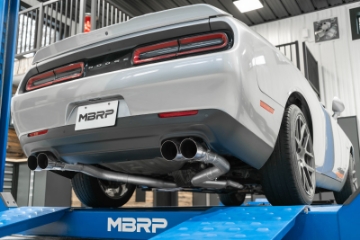 Picture of MBRP 15-16 Dodge Challenger 5-7L HEMI Cat Back Dual Split Rear