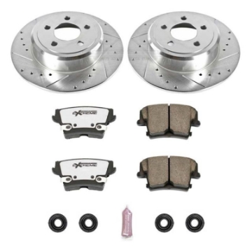 Picture of Power Stop 05-19 Chrysler 300 Rear Z26 Street Warrior Brake Kit