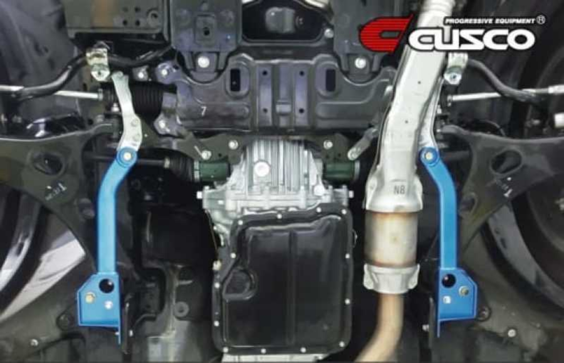Picture of Cusco Power Brace Front Side SJG Forester