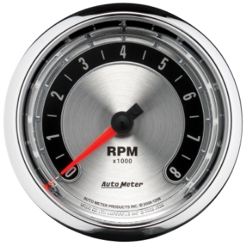 Picture of Autometer American Muscle 3-3-8in Tachometer In-Dash Gauge