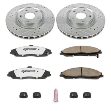 Picture of Power Stop 05-07 Cadillac XLR Front Z26 Street Warrior Brake Kit