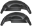 Picture of Husky Liners 06-14 Ford F-150 Black Rear Wheel Well Guards