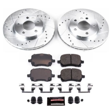 Picture of Power Stop 04-08 Chevrolet Malibu Front Z23 Evolution Sport Brake Kit