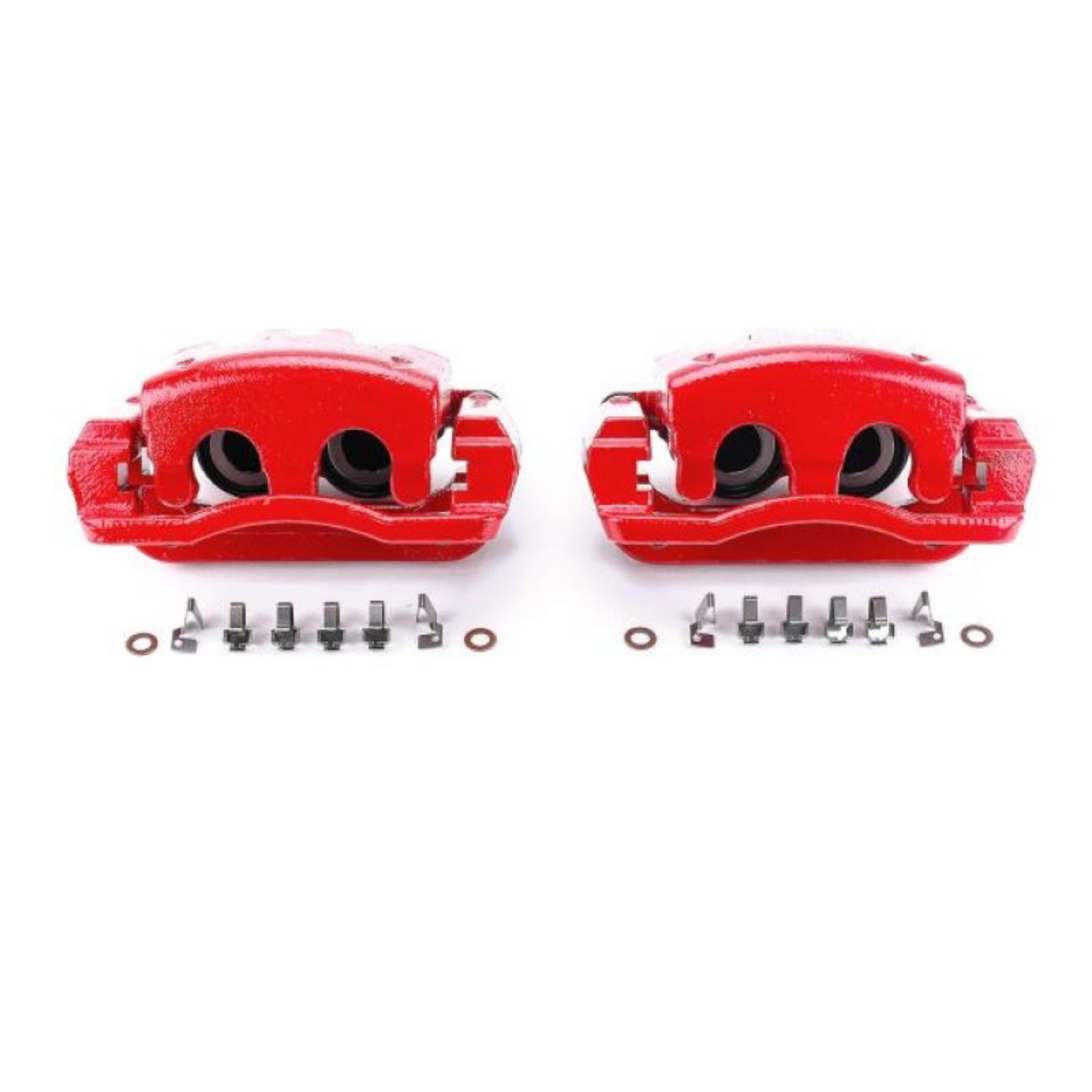 Picture of Power Stop 05-07 Ford F-250 Super Duty Rear Red Calipers w-Brackets - Pair