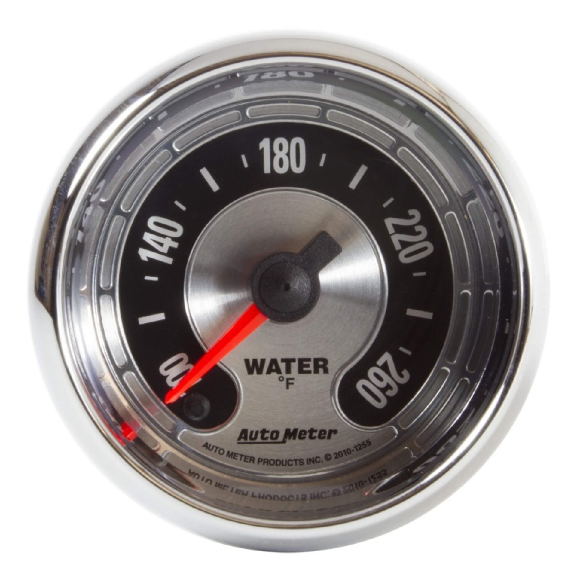 Picture of Autometer American Muscle 52mm Full Sweep Electric 100-260 Deg F Water Temperature Gauge