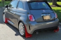 Picture of Rally Armor 12-18 Fiat 500 Red Mud Flap w-White Logo