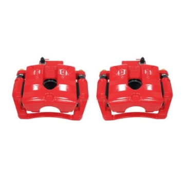 Picture of Power Stop 10-11 Cadillac SRX Rear Red Calipers w-Brackets - Pair