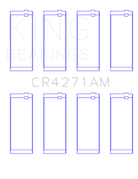 Picture of King Engine Bearings 1-95-12-09 Chrysler- 1-02-12-06 Jeep 148CI 2-4L L4 Size STD Rod Bearing Set
