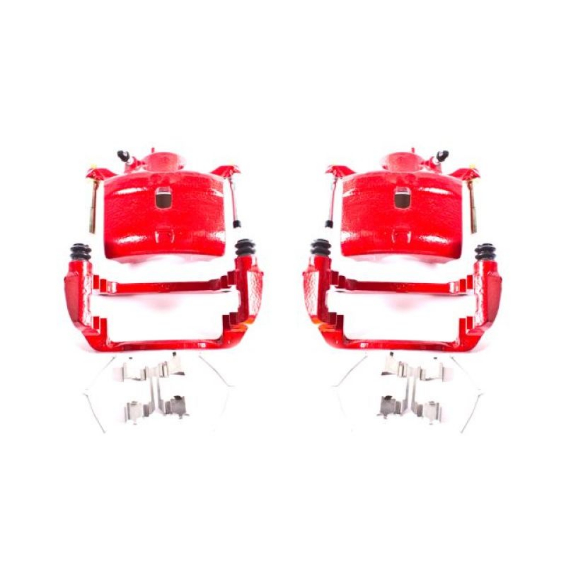 Picture of Power Stop 02-04 Honda CR-V Front Red Calipers w-Brackets - Pair