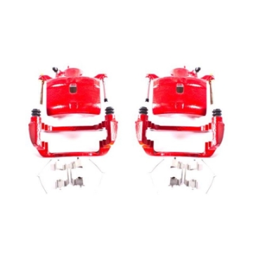 Picture of Power Stop 02-04 Honda CR-V Front Red Calipers w-Brackets - Pair