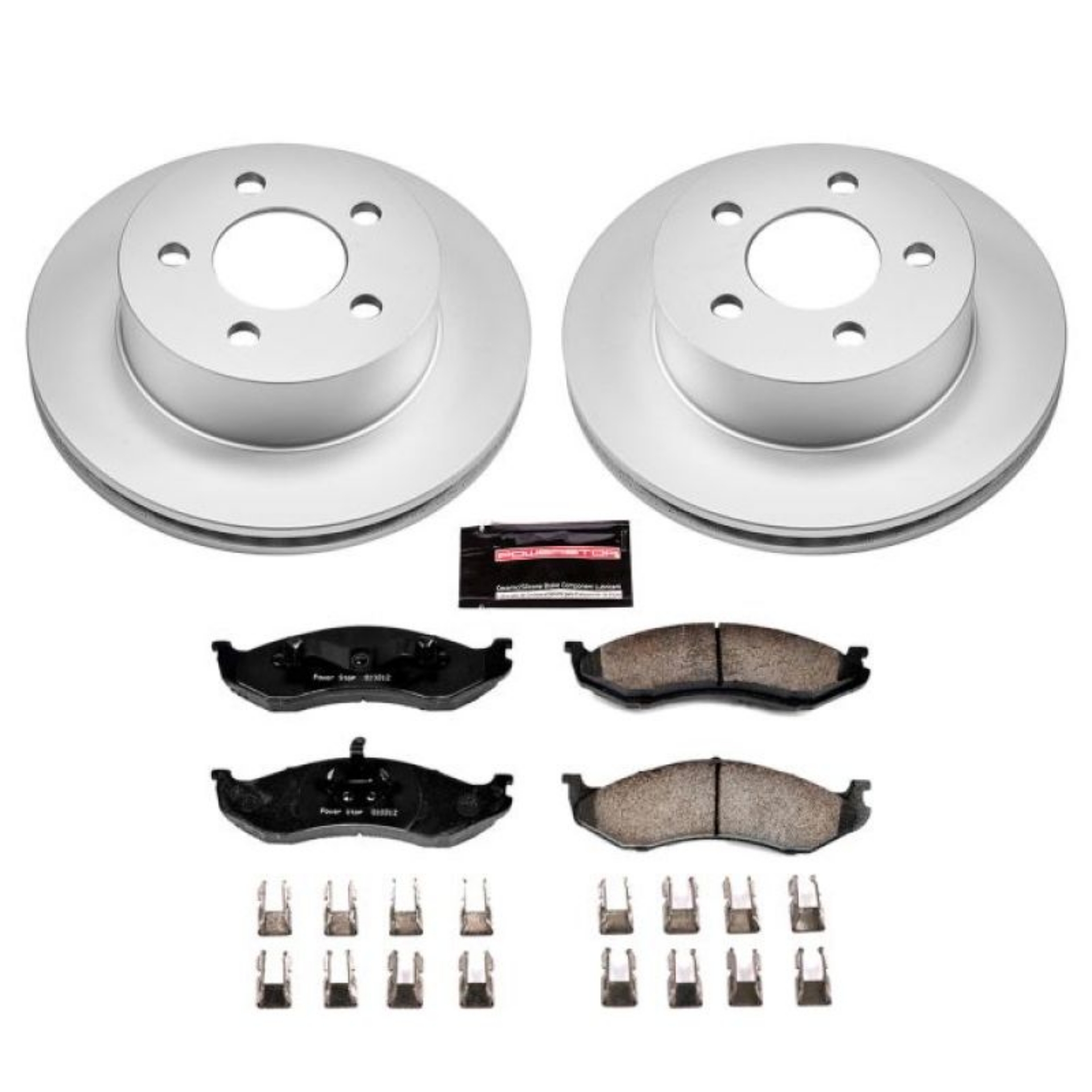 Picture of Power Stop 99-01 Jeep Cherokee Front Z17 Evolution Geomet Coated Brake Kit