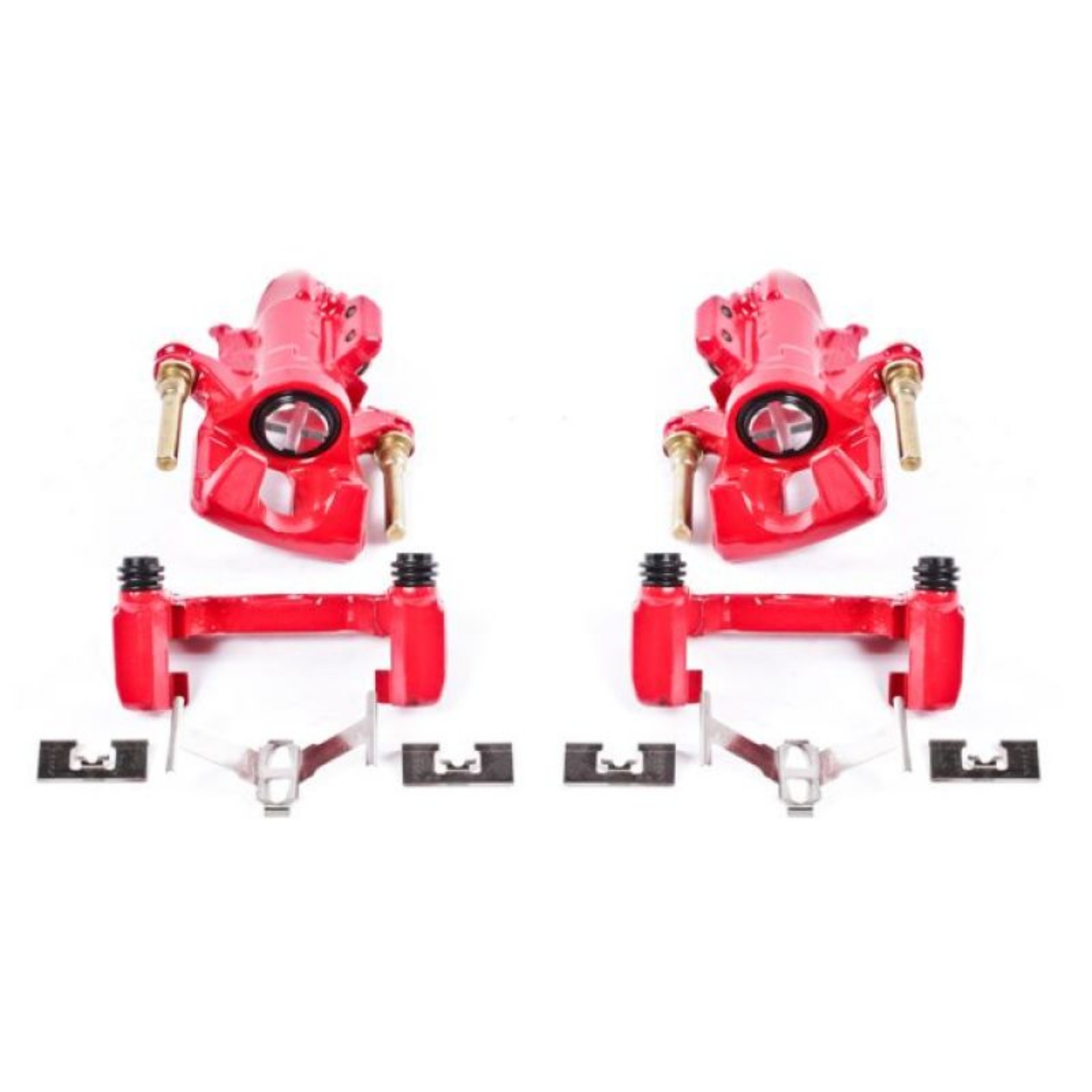 Picture of Power Stop 94-01 Acura Integra Rear Red Calipers w-Brackets - Pair