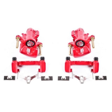 Picture of Power Stop 94-01 Acura Integra Rear Red Calipers w-Brackets - Pair