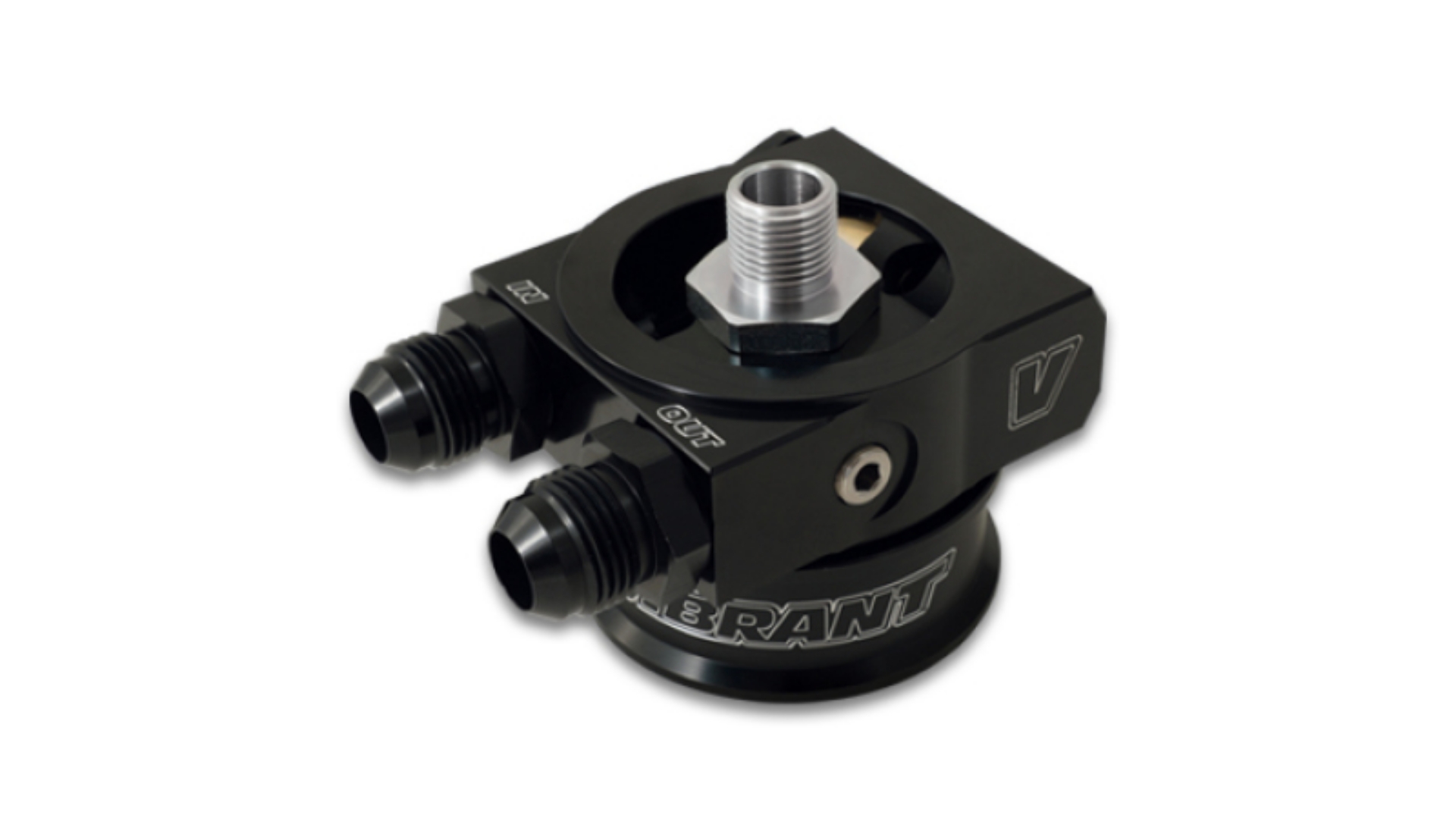 Picture of Vibrant Thermostatic Oil Cooler Sandwich Adapter w-Spacer