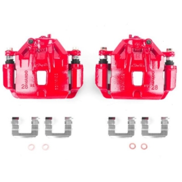 Picture of Power Stop 10-11 Hyundai Azera Front Red Calipers w-Brackets - Pair