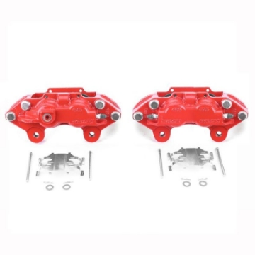 Picture of Power Stop 15-19 Chevrolet Colorado Front Red Calipers w-o Brackets - Pair