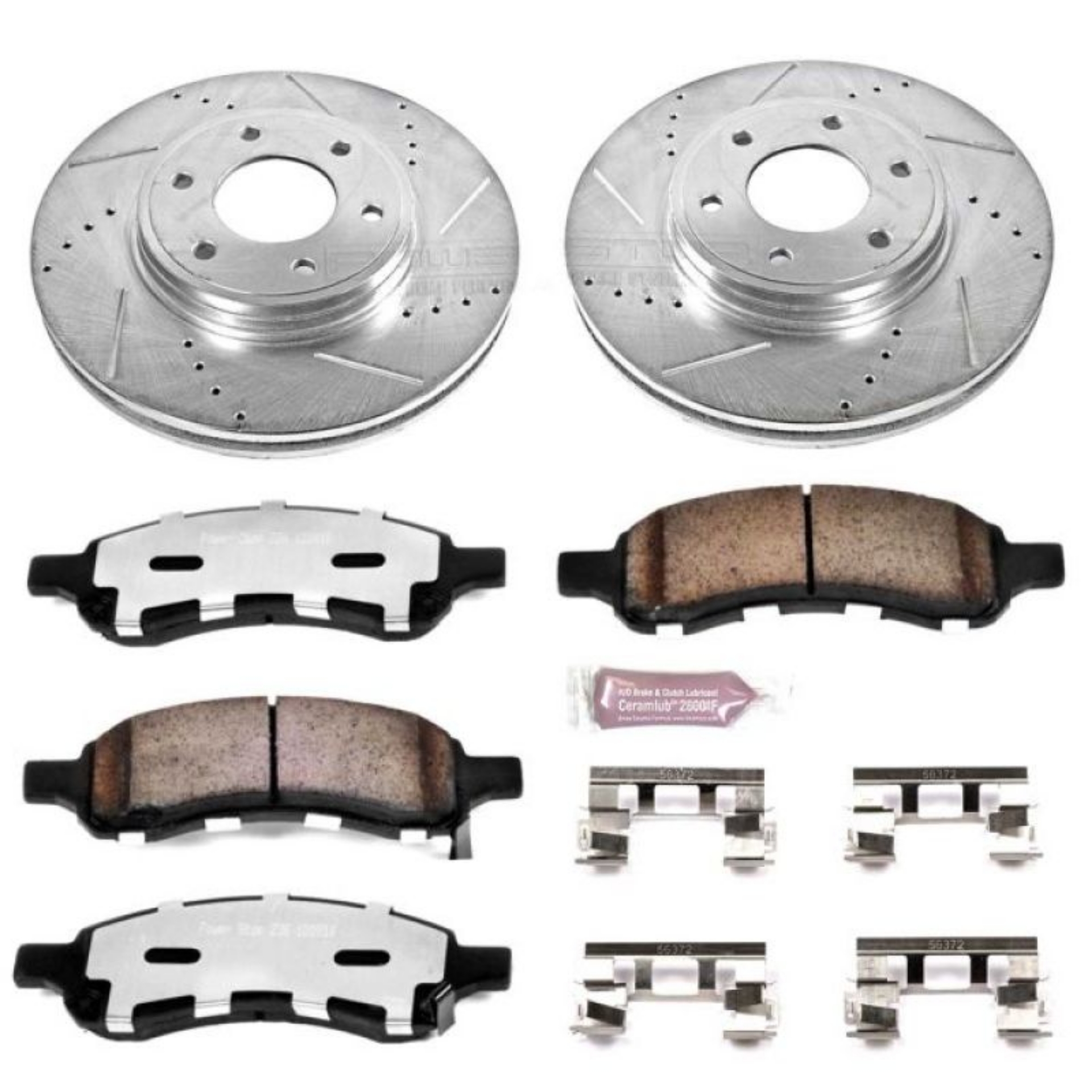 Picture of Power Stop 06-09 Chevrolet Trailblazer Front Z36 Truck & Tow Brake Kit
