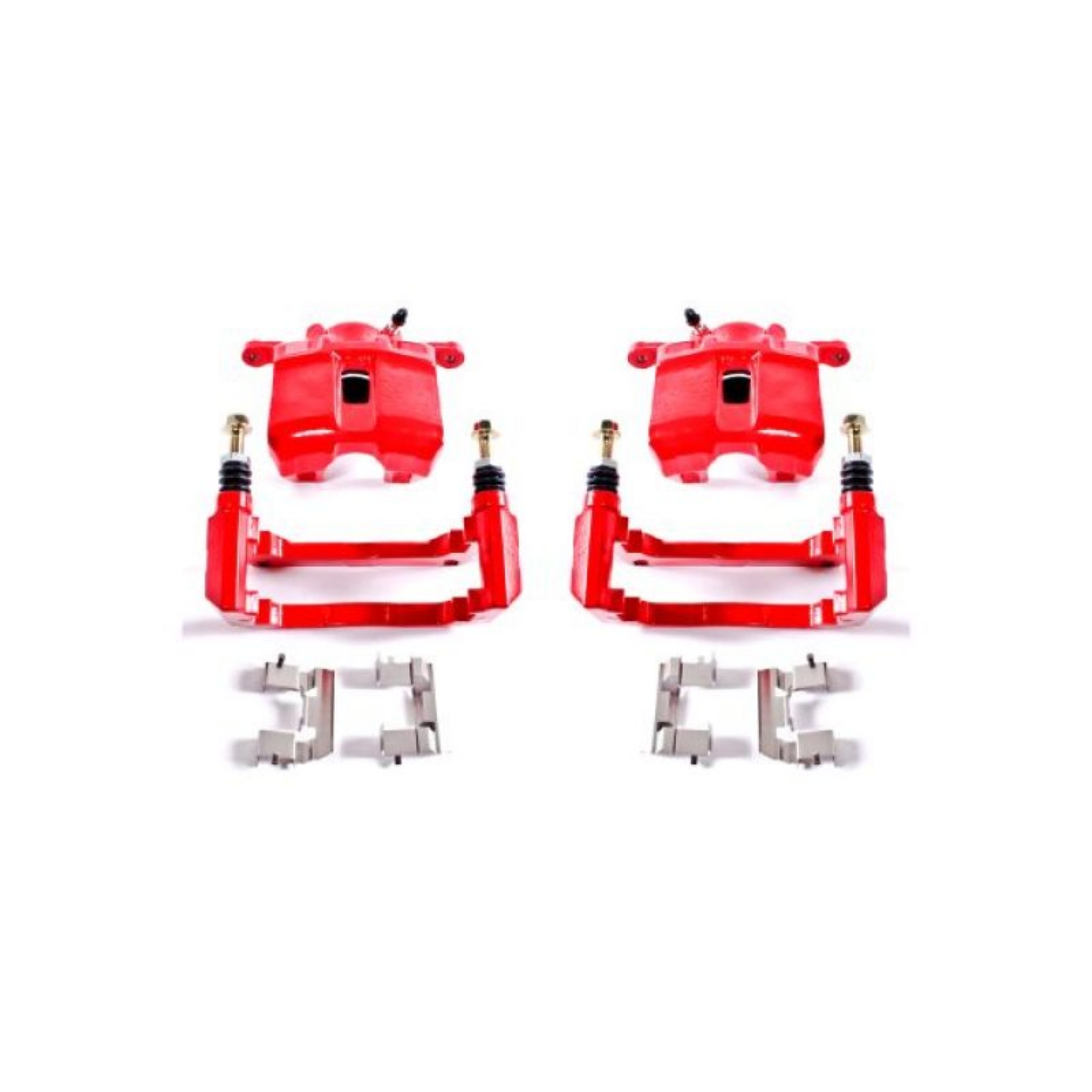 Picture of Power Stop 01-03 Acura CL Front Red Calipers w-Brackets - Pair