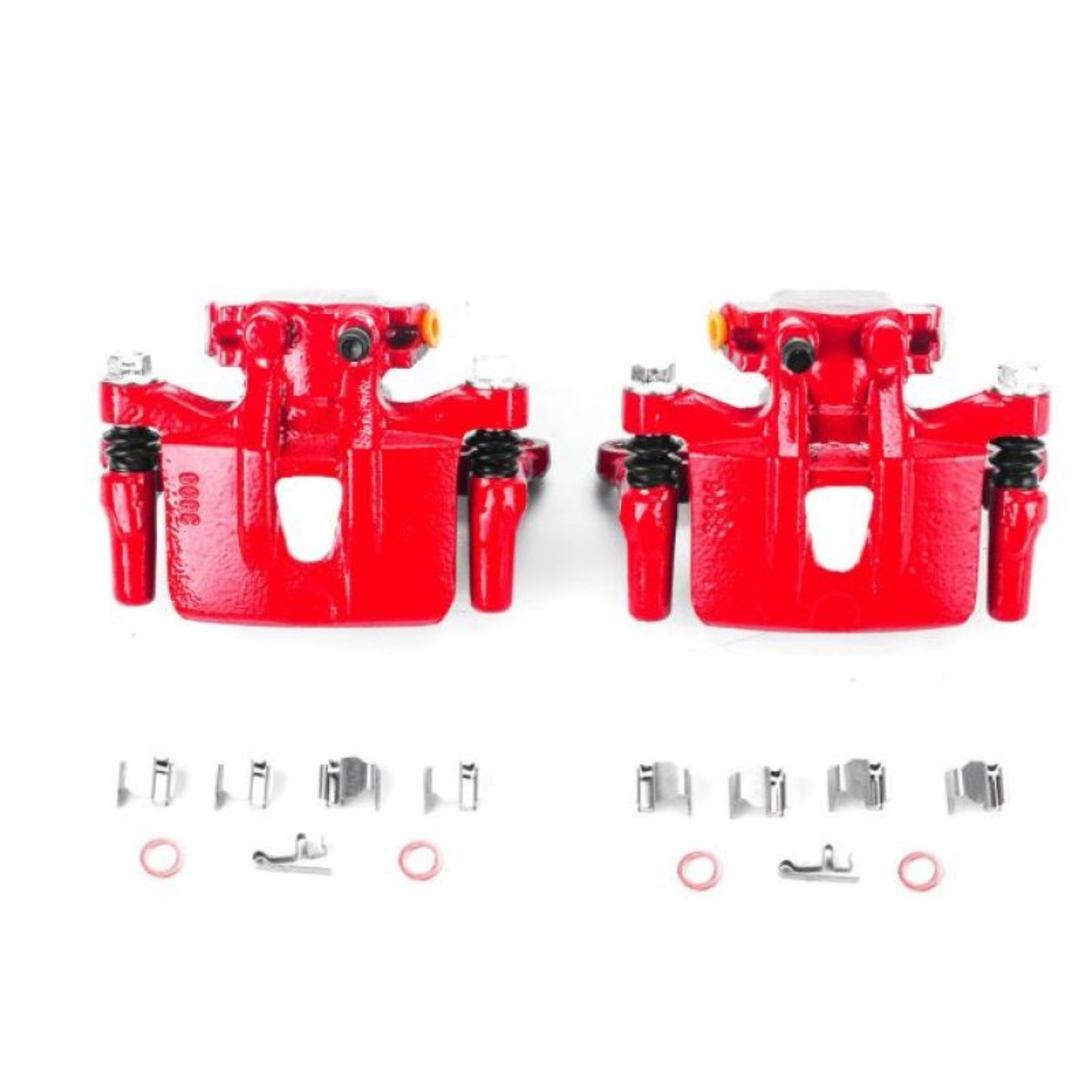 Picture of Power Stop 04-08 Mitsubishi Endeavor Rear Red Calipers w-Brackets - Pair