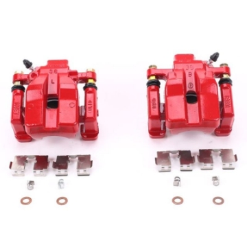 Picture of Power Stop 13-18 Lexus ES300h Rear Red Calipers w-Brackets - Pair