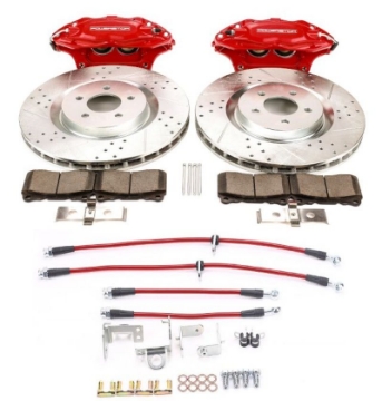 Picture of Power Stop 05-14 Ford Mustang Front Big Brake Conversion Kit
