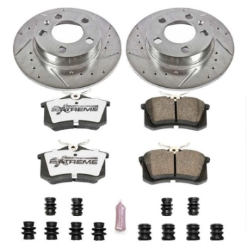 Picture of Power Stop 99-06 Audi TT Rear Z26 Street Warrior Brake Kit