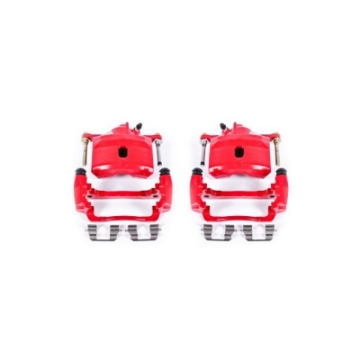 Picture of Power Stop 97-00 Acura EL Front Red Calipers w-Brackets - Pair