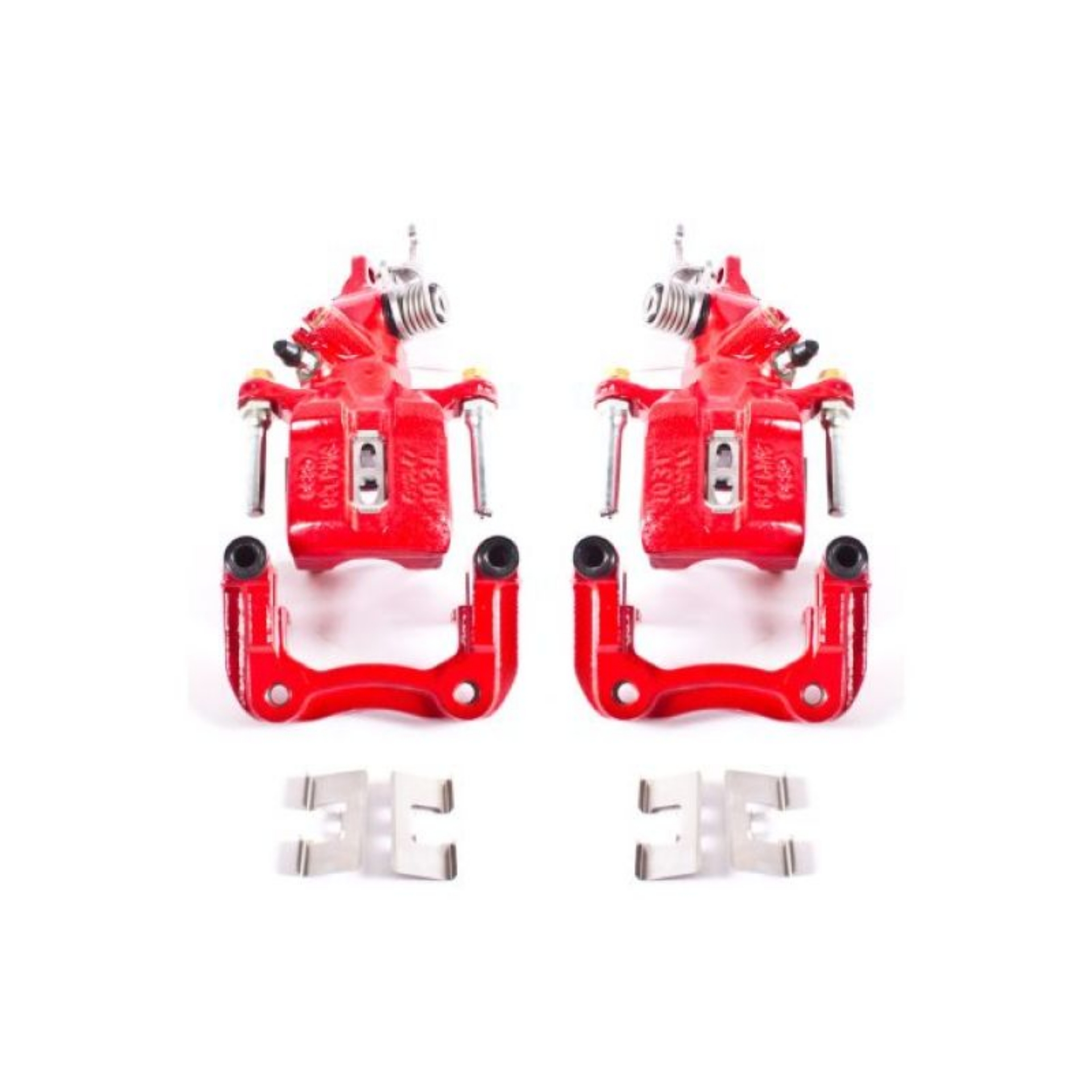 Picture of Power Stop 04-08 Acura TSX Rear Red Calipers w-Brackets - Pair
