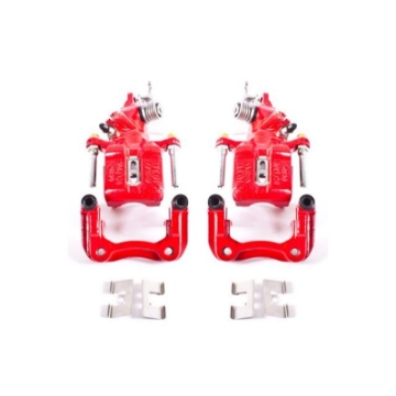 Picture of Power Stop 04-08 Acura TSX Rear Red Calipers w-Brackets - Pair