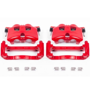 Picture of Power Stop 12-19 Ford F-150 Front Red Calipers w-Brackets - Pair