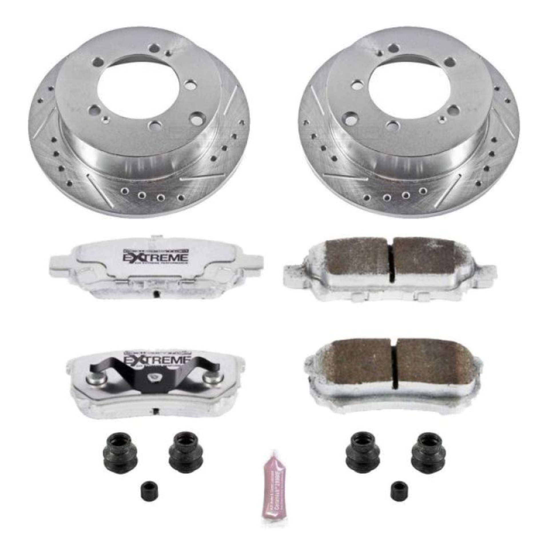 Picture of Power Stop 04-06 Mitsubishi Lancer Rear Z26 Street Warrior Brake Kit